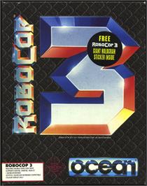 Box cover for Robocop 3 on the Atari ST.