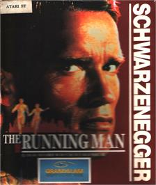 Box cover for Running Man on the Atari ST.