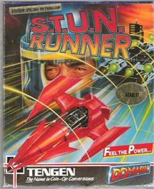 Box cover for S.T.U.N. Runner on the Atari ST.