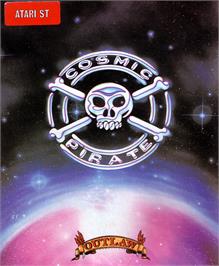 Box cover for Sid Meier's Pirates on the Atari ST.