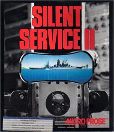 Box cover for Silent Service 2 on the Atari ST.