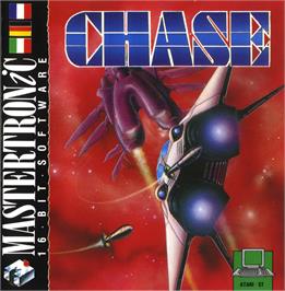 Box cover for Sky Chase on the Atari ST.