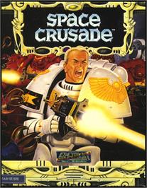 Box cover for Space Crusade on the Atari ST.