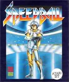 Box cover for Speedball on the Atari ST.
