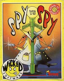 Box cover for Spy vs. Spy on the Atari ST.