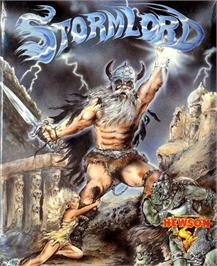 Box cover for Stormlord on the Atari ST.