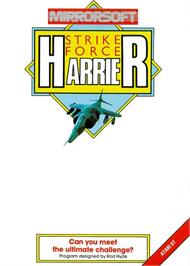 Box cover for Strike Force Harrier on the Atari ST.