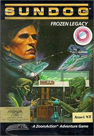 Box cover for SunDog: Frozen Legacy on the Atari ST.