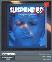 Box cover for Suspended on the Atari ST.