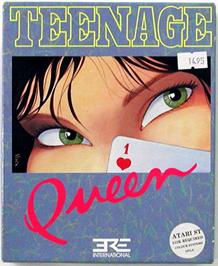 Box cover for Teenage Queen on the Atari ST.