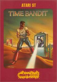 Box cover for Time Bandit on the Atari ST.