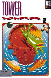 Box cover for Tower Toppler on the Atari ST.