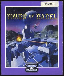 Box cover for Tower of Babel on the Atari ST.