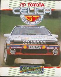 Box cover for Toyota Celica GT Rally on the Atari ST.