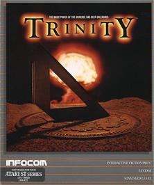 Box cover for Trinity on the Atari ST.