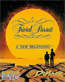 Box cover for Trivial Pursuit: A New Beginning on the Atari ST.