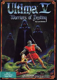Box cover for Ultima V: Warriors of Destiny on the Atari ST.