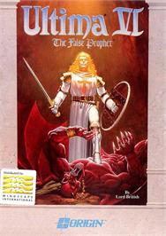 Box cover for Ultima VI: The False Prophet on the Atari ST.