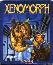 Box cover for Xenomorph on the Atari ST.