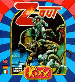 Box cover for Z-Out on the Atari ST.