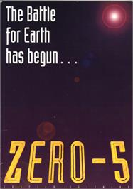 Box cover for Zero 5 on the Atari ST.