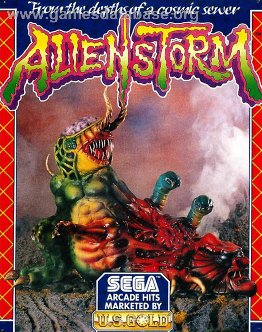 Alien Storm - Atari ST - Artwork - Box