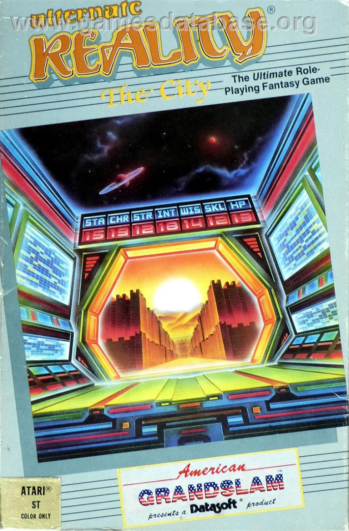 Alternate Reality: The City - Atari ST - Artwork - Box