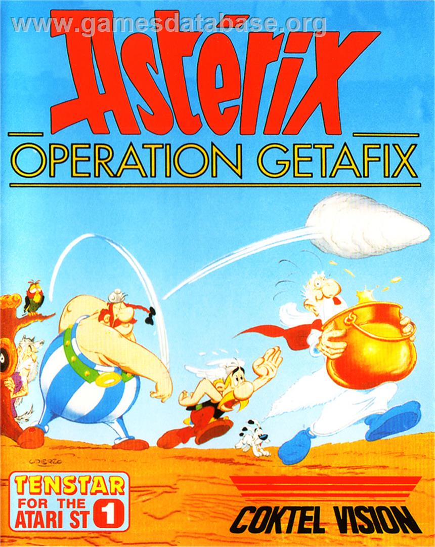 Asterix: Operation Getafix - Atari ST - Artwork - Box