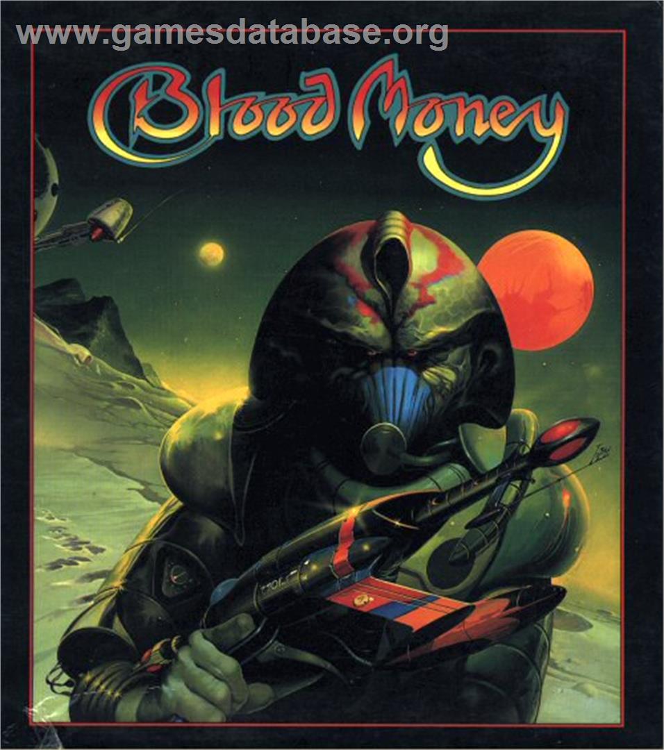 Blood Money - Atari ST - Artwork - Box