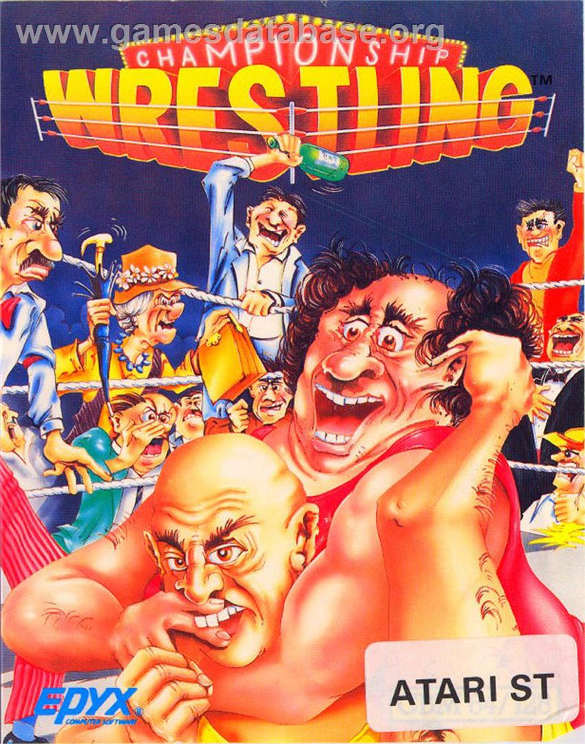 Championship Wrestling - Atari ST - Artwork - Box