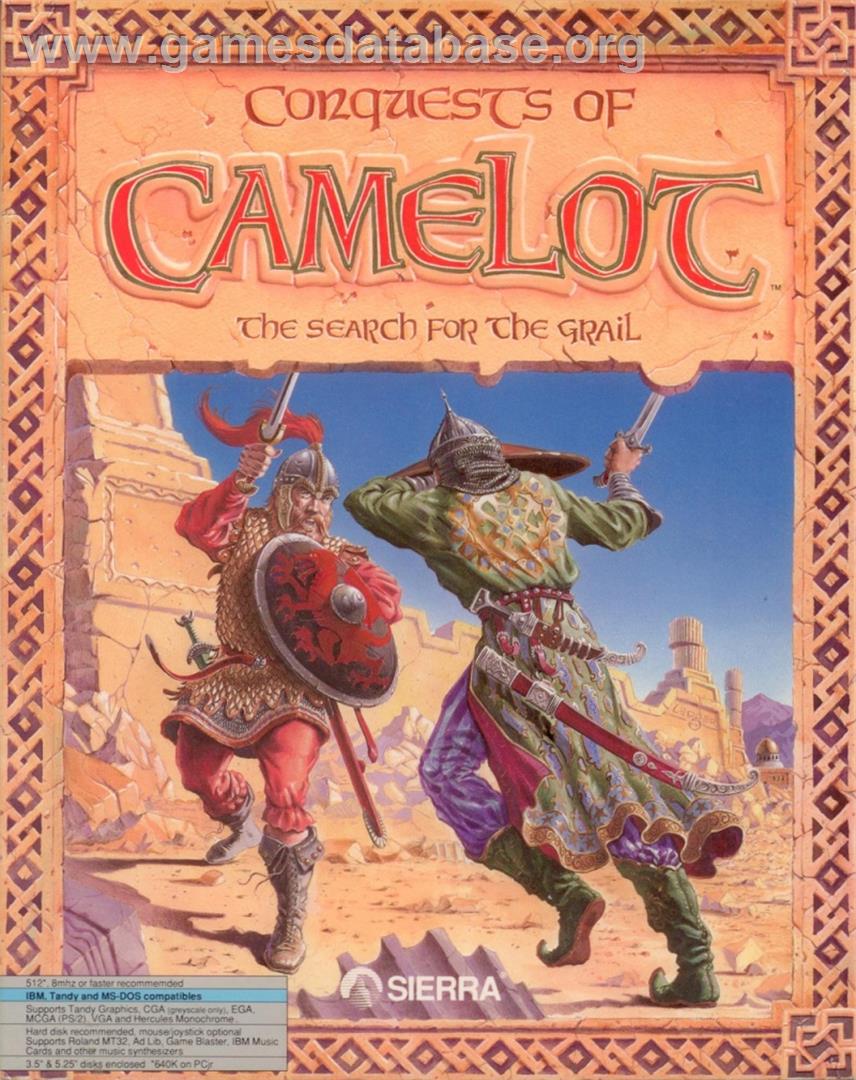 Conquests of Camelot: The Search for the Grail - Atari ST - Artwork - Box