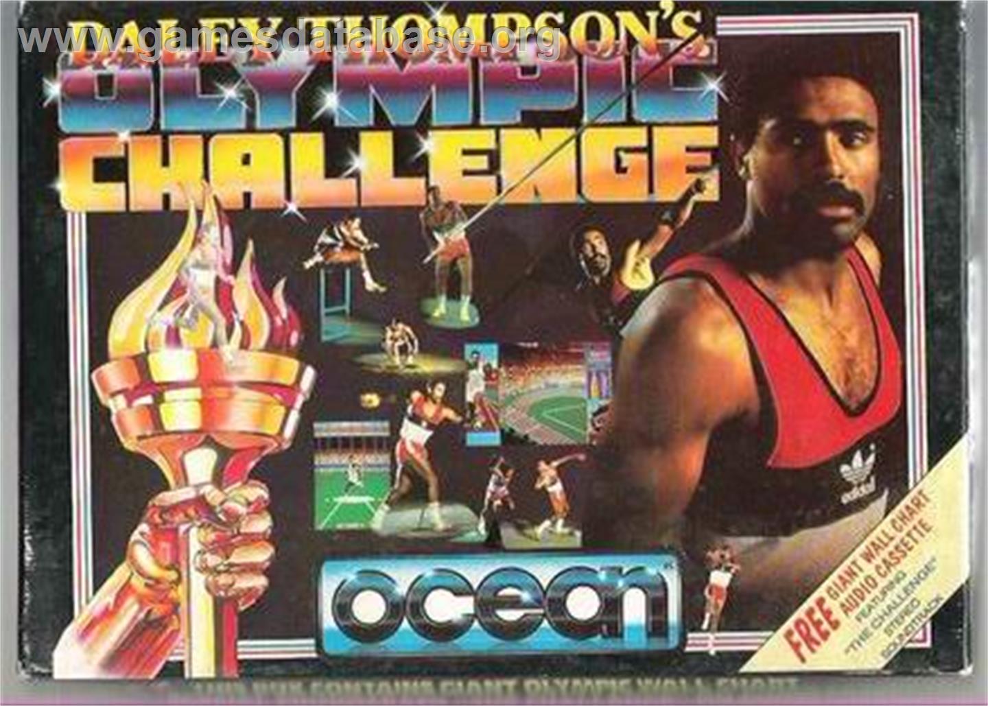 Daley Thompson's Olympic Challenge - Atari ST - Artwork - Box