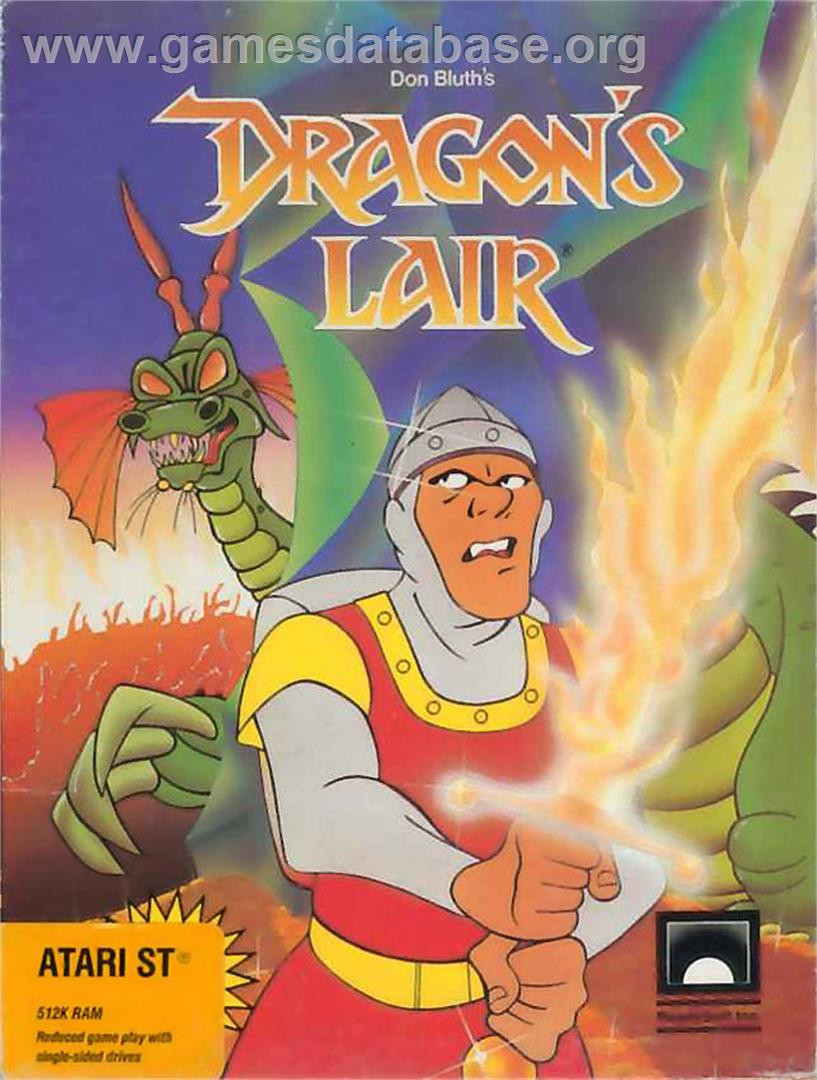 Dragon's Lair - Atari ST - Artwork - Box
