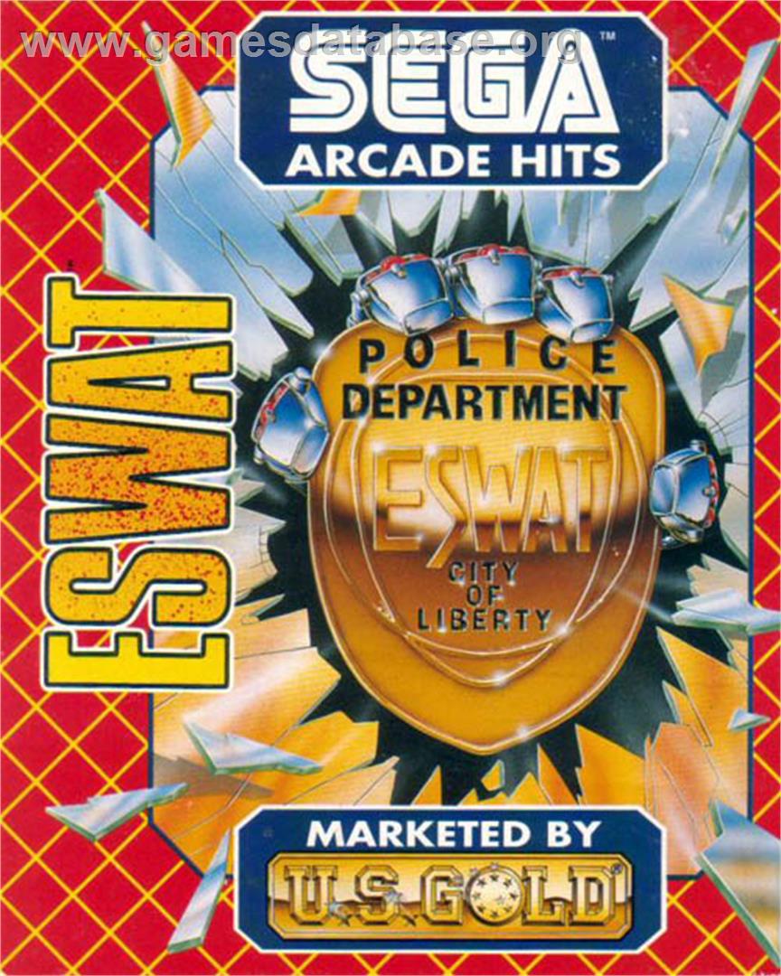 E-SWAT: Cyber Police - Atari ST - Artwork - Box