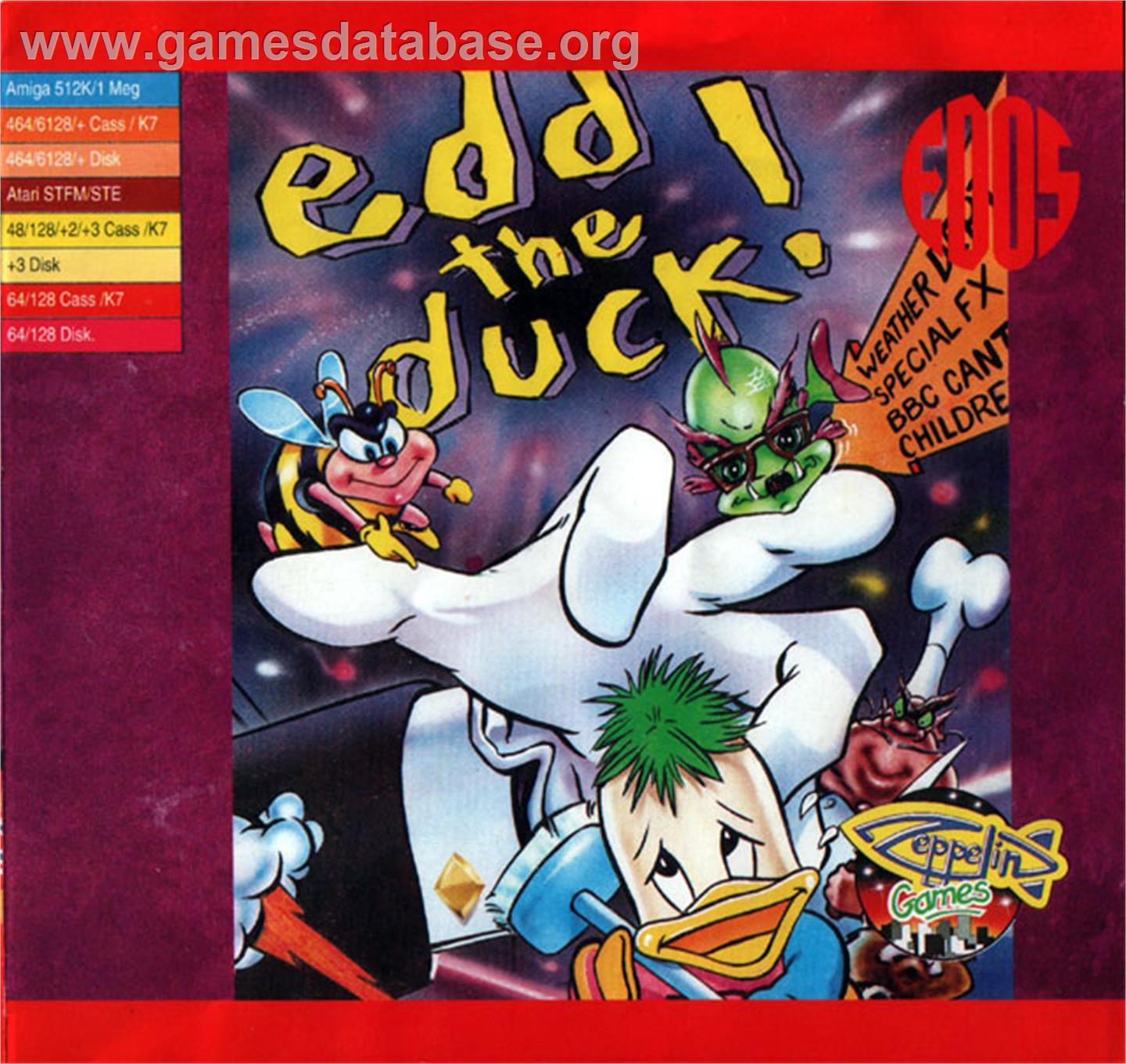 Edd the Duck - Atari ST - Artwork - Box