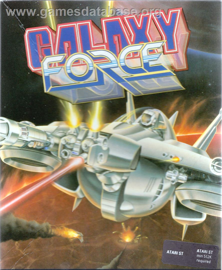 Galaxy Force 2 - Atari ST - Artwork - Box