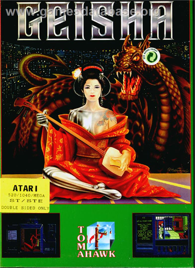 Geisha - Atari ST - Artwork - Box