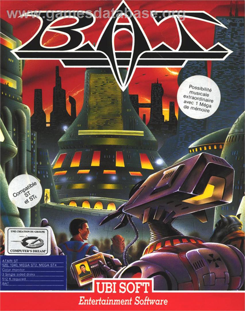 HATE - Atari ST - Artwork - Box