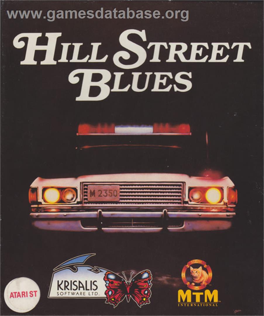 Hill Street Blues - Atari ST - Artwork - Box