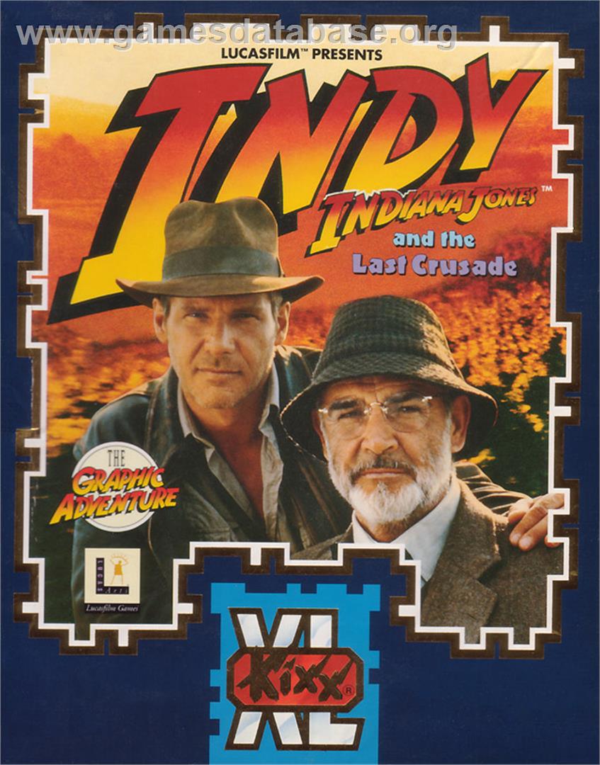 Indiana Jones and the Last Crusade: The Graphic Adventure - Atari ST - Artwork - Box