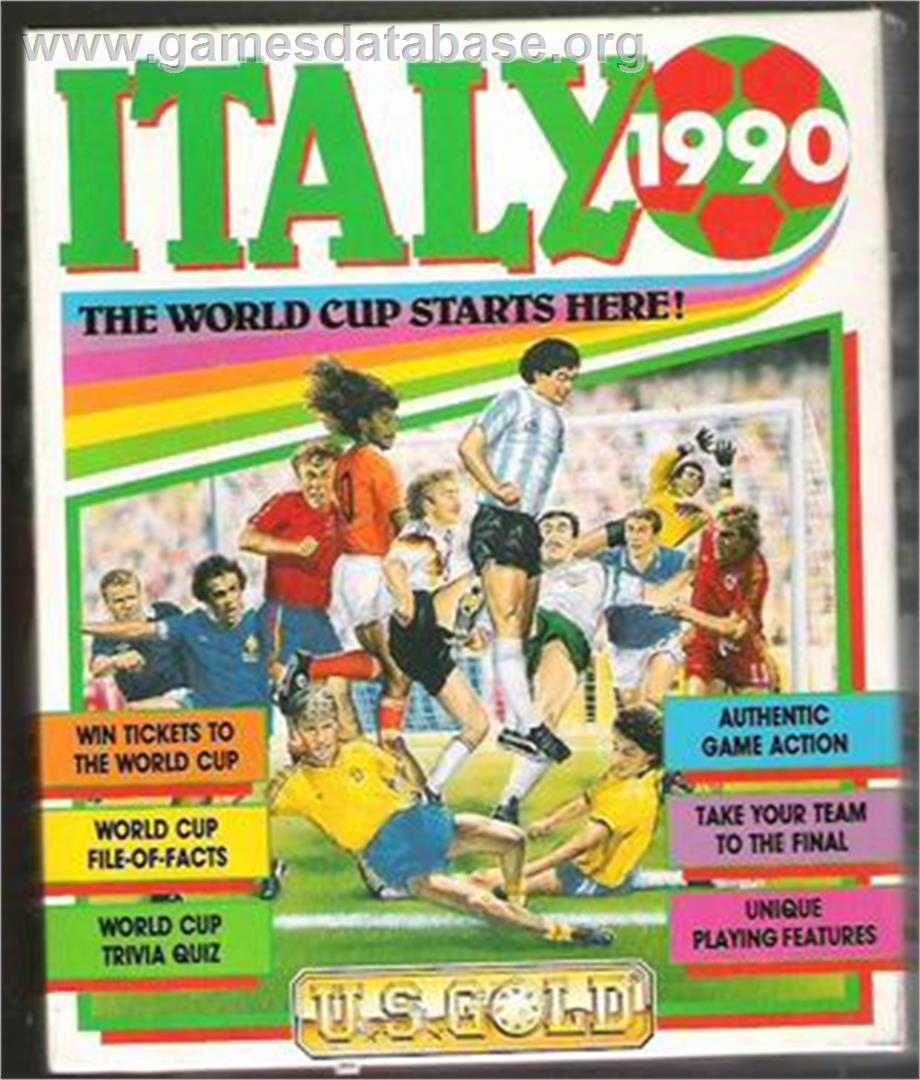Italia 1990 - Atari ST - Artwork - Box