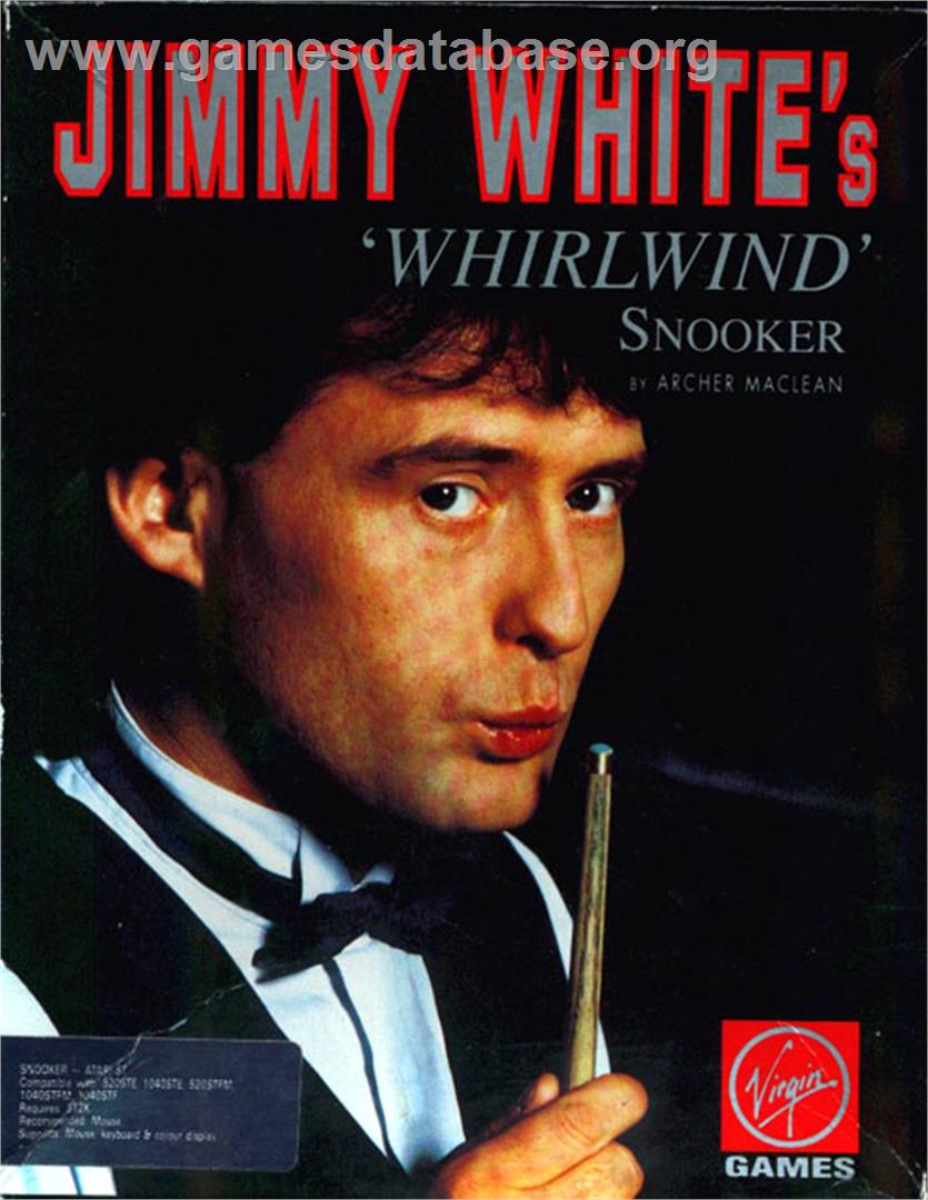 Jimmy White's Whirlwind Snooker - Atari ST - Artwork - Box