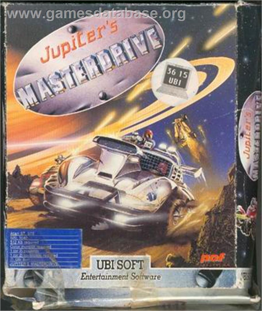 Jupiter's Masterdrive - Atari ST - Artwork - Box