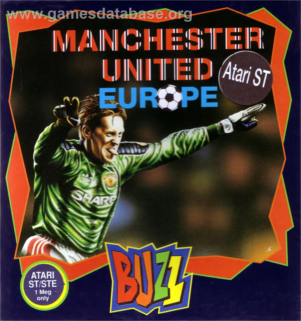 Manchester United Europe - Atari ST - Artwork - Box