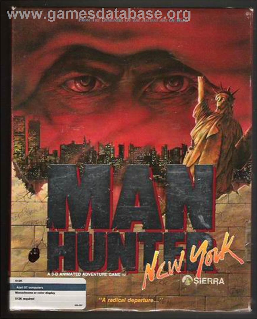 Manhunter: New York - Atari ST - Artwork - Box