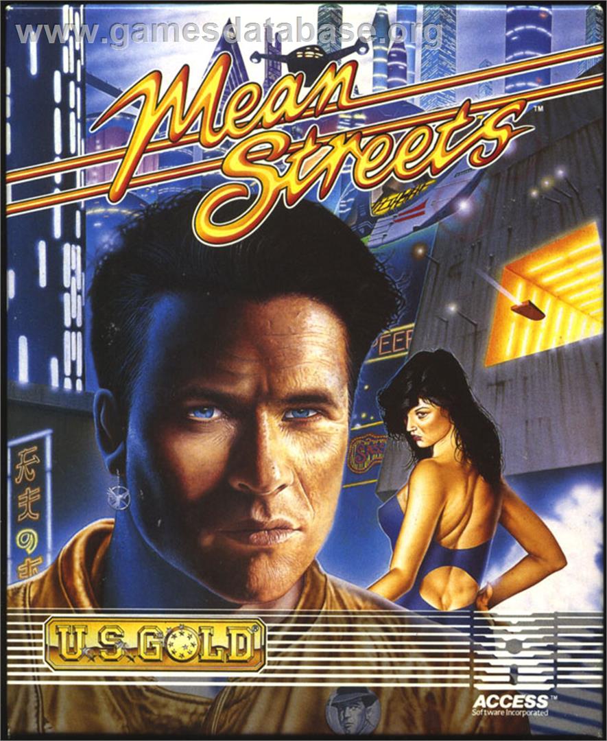 Mean Streets - Atari ST - Artwork - Box