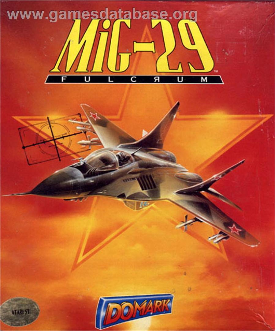MiG-29 Fulcrum - Atari ST - Artwork - Box