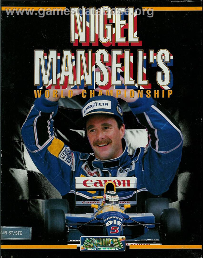 Nigel Mansell's World Championship - Atari ST - Artwork - Box