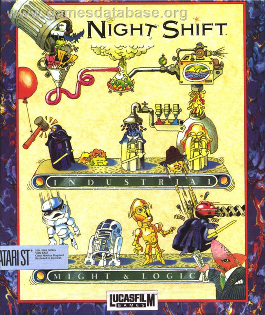 Night Shift - Atari ST - Artwork - Box