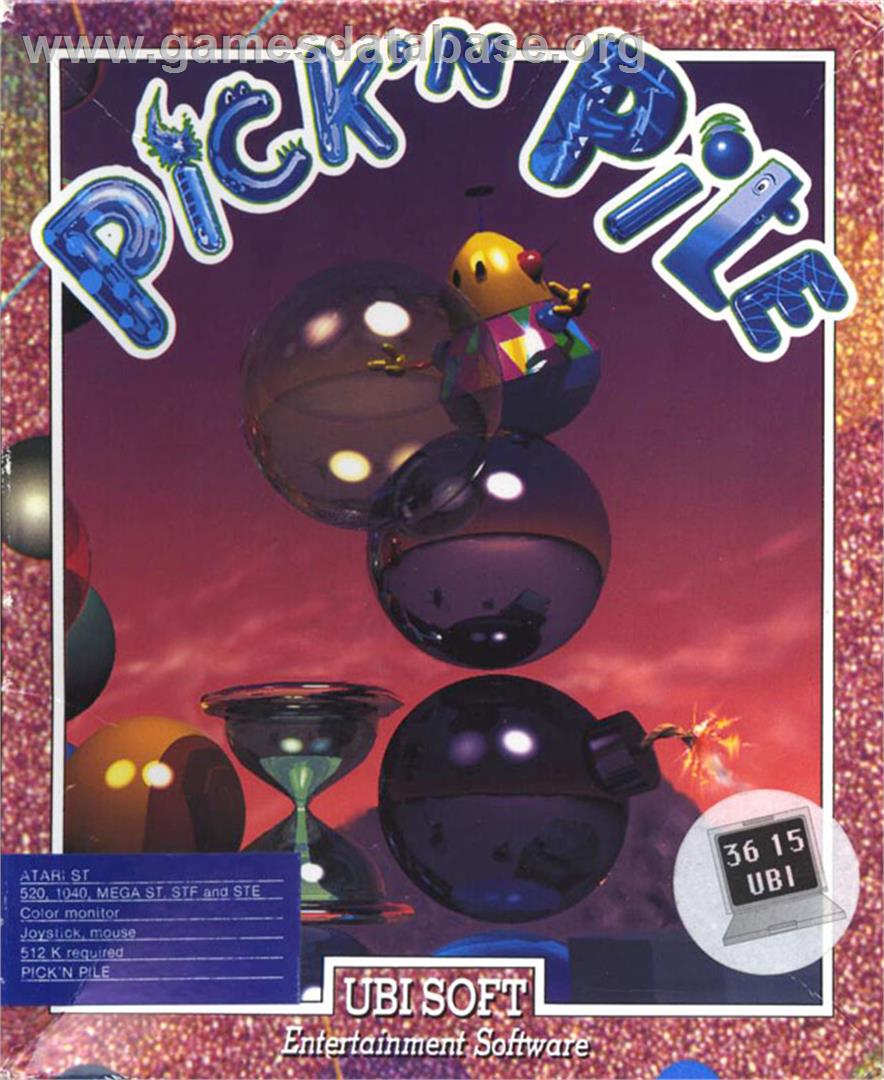 Pick 'n' Pile - Atari ST - Artwork - Box